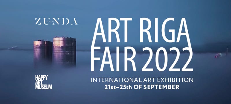 ART RIGA FAIR 2022, international art exhibition at Zunda Towers, 21-25 September
