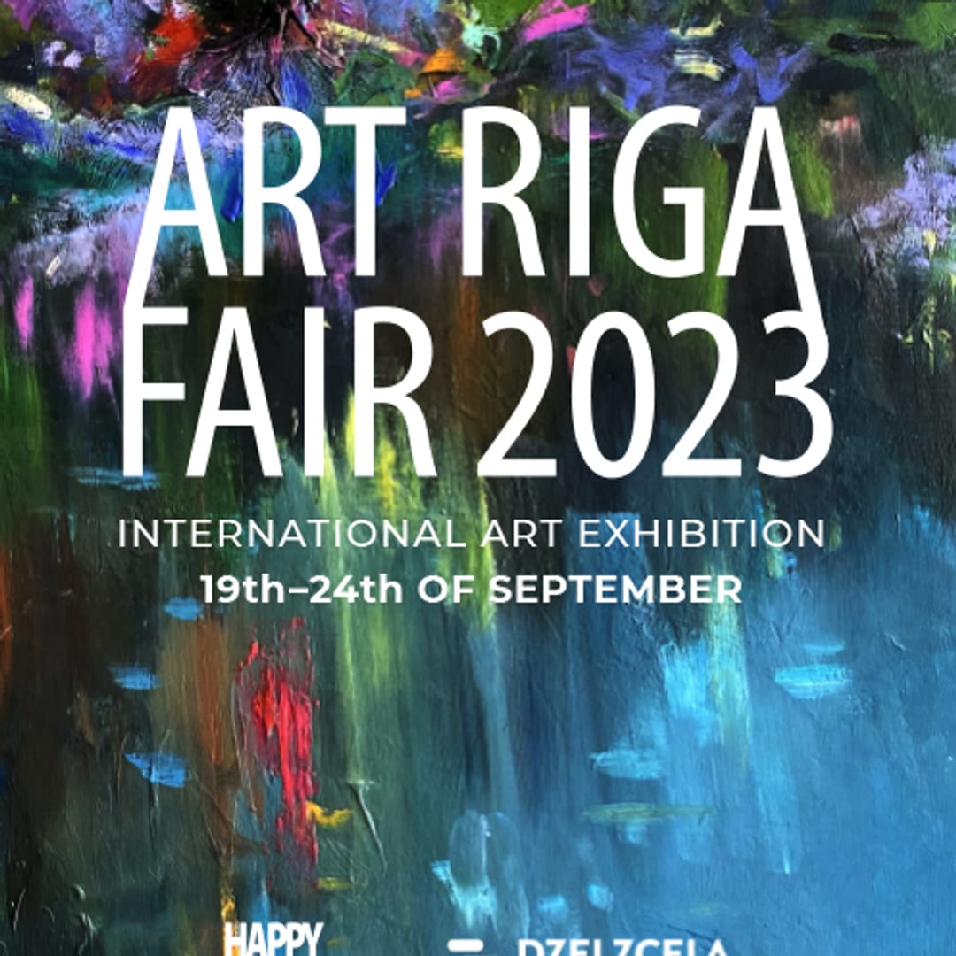ART RIGA FAIR 2023, starptautiskā mākslas izstāde, 19.-24. septembris