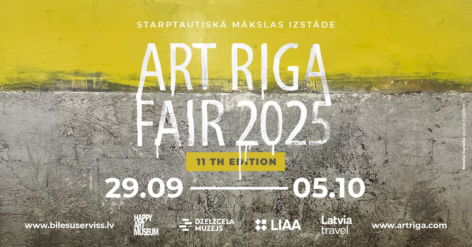 Art Riga Fair 2025, 11. izdevums, 29. septembris – 5. oktobris, Latvijas Dzelzceļa vēstures muzejs