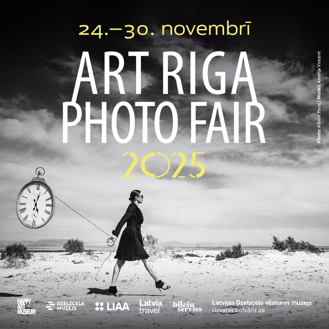 Art Riga Photo Fair 2025, 24.–30. novembris, Latvijas Dzelzceļa vēstures muzejs