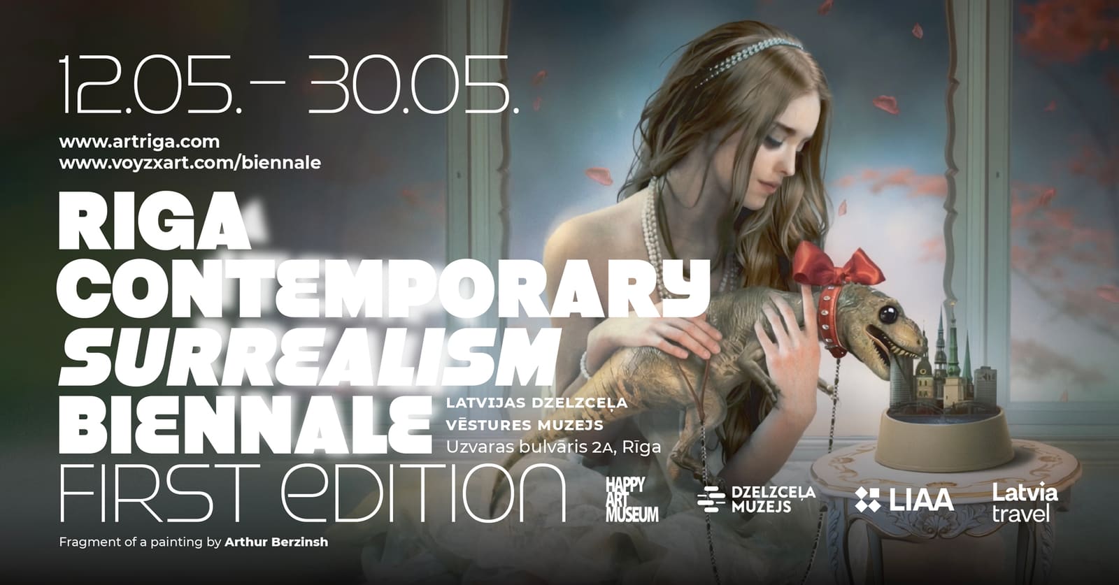Riga Contemporary Surrealism Biennale, 12–30 May 2026
