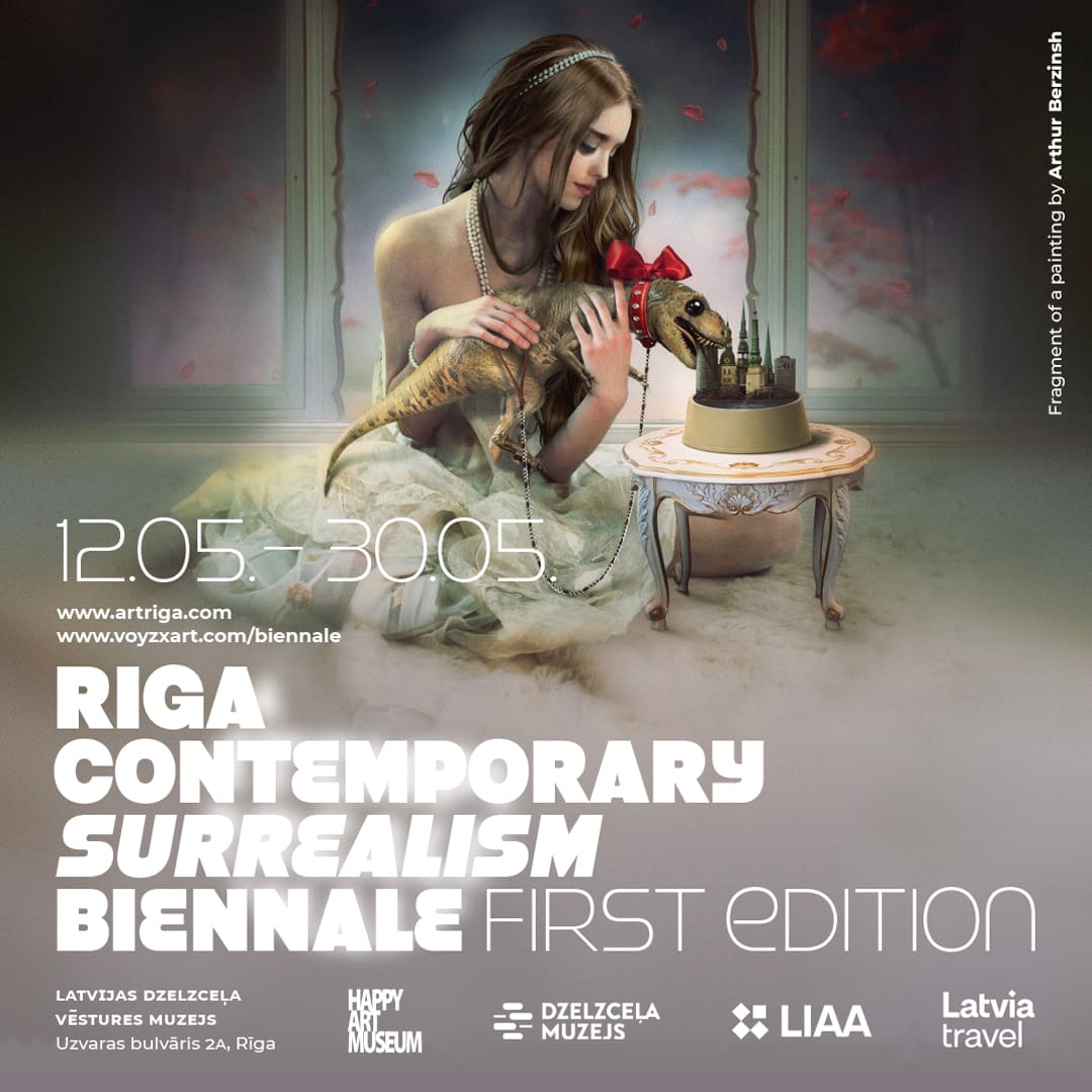 Riga Contemporary Surrealism Biennale, 12–30 May 2026