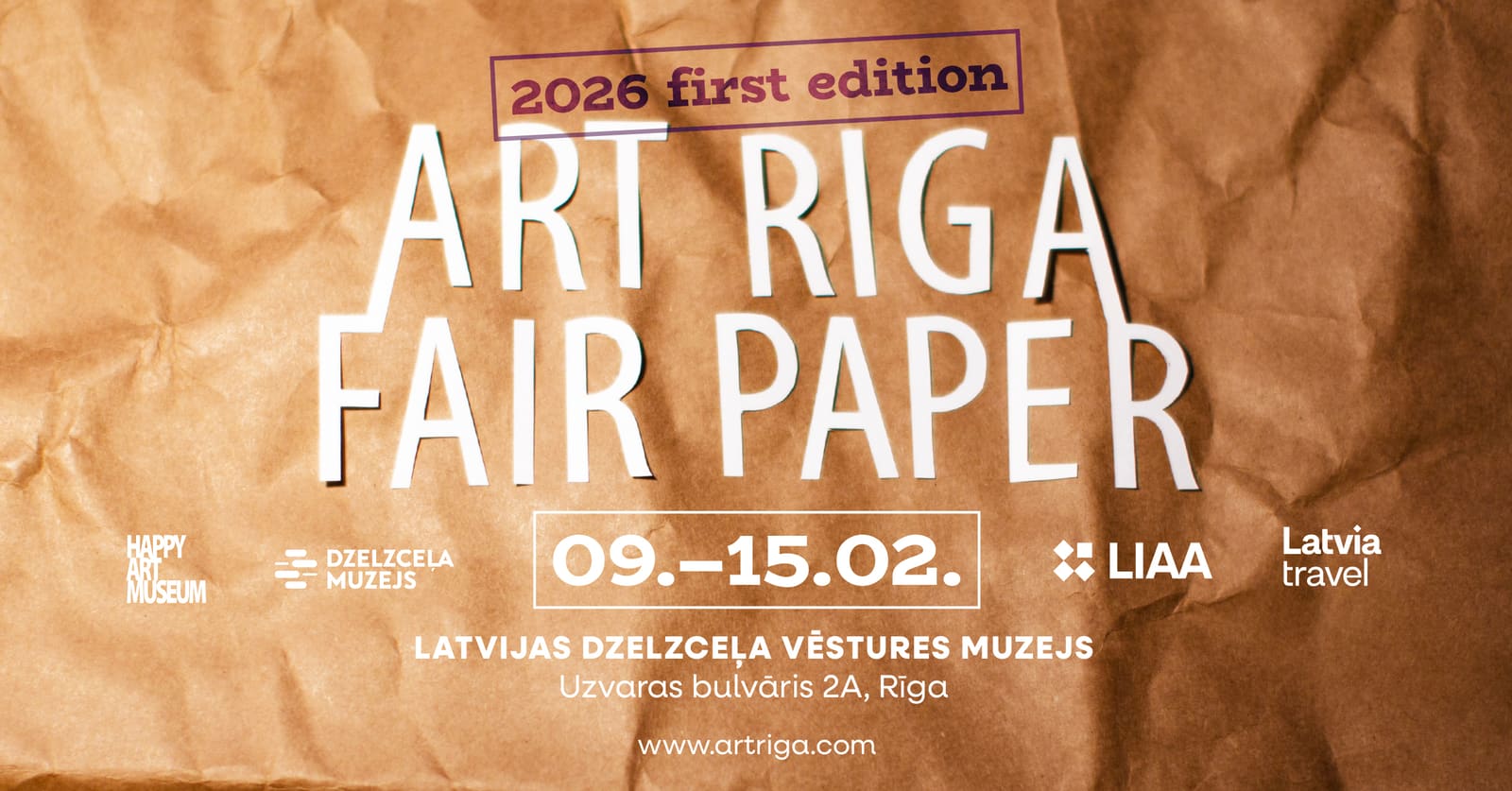 Art Riga Fair Paper 2026, Starptautiskā mākslas grafikas izstāde, 9.–15. februāris 2026